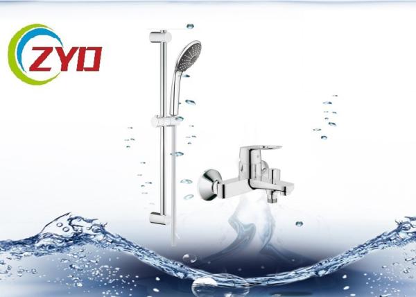 60cm Long Bathroom Stainless Steel Chrome Shower Set System Panel Sliding Bar