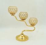 Decorative Corrosion Resistant H350mm Metal Candle Holders