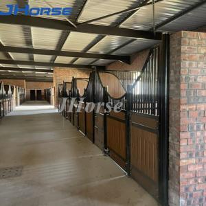 Quality Customizable European Style Horse Stalls Equipment Powder Coating wholesale