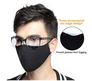 Quality Soft Half Face Cotton Mouth Face Mask Easy Breathing Long Term Use No Deform wholesale