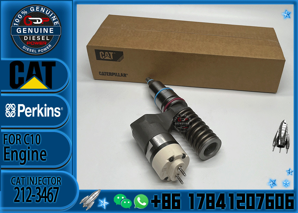 C10 Fuel Injector Assembly 203-7685 212-3467 212-3468 350-7555 317-5278 161-1785 10R-0967 10R-1259 10R-1258