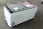 Supermarket large capacity chest freezer island freezer ice cream display