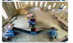 Bonding and steam press molding Regenerative Foam Rebonded Equipment Tripple