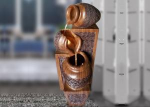 Quality Warm Led Pots Polyresin Garden Water Fountain wholesale