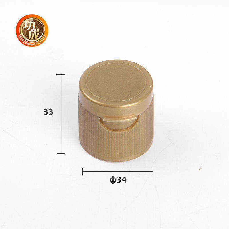 Custom Soy Sauce Screw Plastic Bottles Cap PE PP Plastic Flip Top Caps