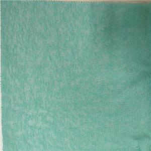 China 100% Polyester Stretch Jersey Fabric 145gsm Light Green For Casual Shirts on sale