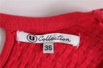 18% Polyamide Ladies Loose Knitted Sweater Pullover Long 46/48