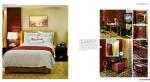 hotel furniture, bedroom, wooden bed, bed head, bed stool, bedding, mattress
