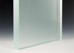 4mm Frosted Heat Strengthened Tempered Glass Panels For Window Frame
