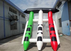 Quality 4 - 6 Person Towable Ski Tube / Inflatable Banana Boat Water Toys For Beach wholesale