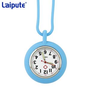 Quality Laipute Nurses Digital Fob Watch Halterneck Silicone Nurse Watch Quartz Movement wholesale