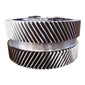 Quality Worm Tooth Wheel Industrial Helical Gear For Wind Power Generation wholesale