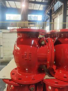 Quality BS1868 Gas Cast Iron Swing Check Valve Durable Design Standard wholesale