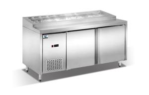 Quality 150W LED Supermarket Display Chiller With Adjustable Shelves wholesale