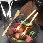 Stainless Steel Cutlery Set for Wedding Parties Customized Logo Acceptable Metal
