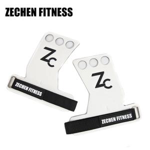 Quality 2.25Mm White Crossfit Hand Grips Pull Up Gloves Grade Gymnastics Protectors wholesale