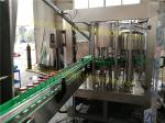 Black / Green Tea Water Glass Filling Machine Adopting Clip Bottleneck