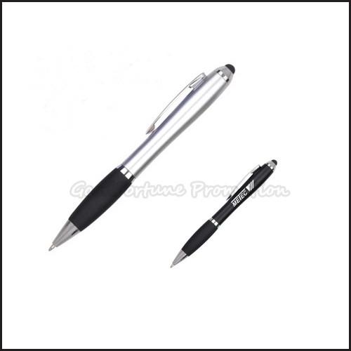 Customed promotion Printed logo advertising ballpoint pen touch iphone pen