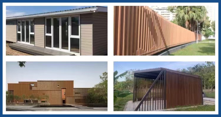 ISO Certified Outdoor WPC Wall Panels for Soundproofing PVC Exterior Panels for Siding
