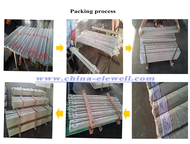 DIN975 Blue White Zinc Carbon Steel Full Threaded 4.8 Grade Low Carbon Steel Thread Rod 1/2/3 Meters