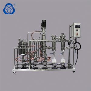 Quality Electric Stainless Steel Wiped Film Molecular Distillation Short Path Equipment wholesale