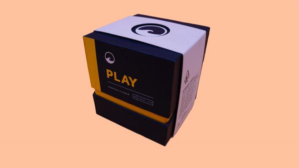 350g C1S Vape Cannabis Packaging Rigid Box With Sleeve Paper Insert , Softtouch