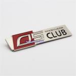 Personalized 3D stereo metal car standard, the back can be equipped with 3M
