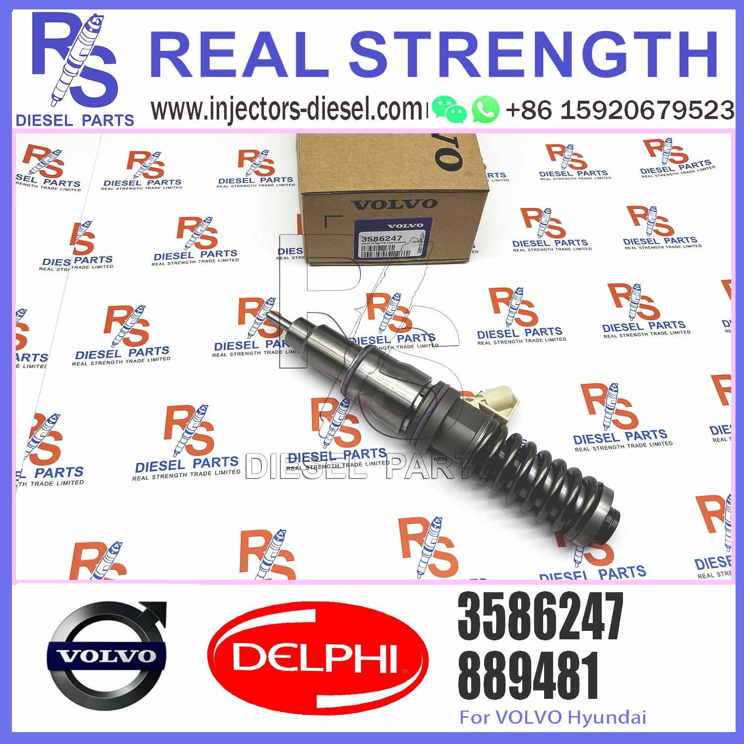 Injector 3586247 03586247 21586294 BEBE4C10001 BEBE4C15001 Diesel Injector for V-O-L-V 9.0