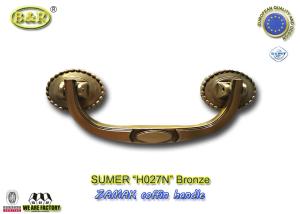 Quality New Dsign metal Coffin Handle H027N Coffin Accessories Antique Copper French style wholesale