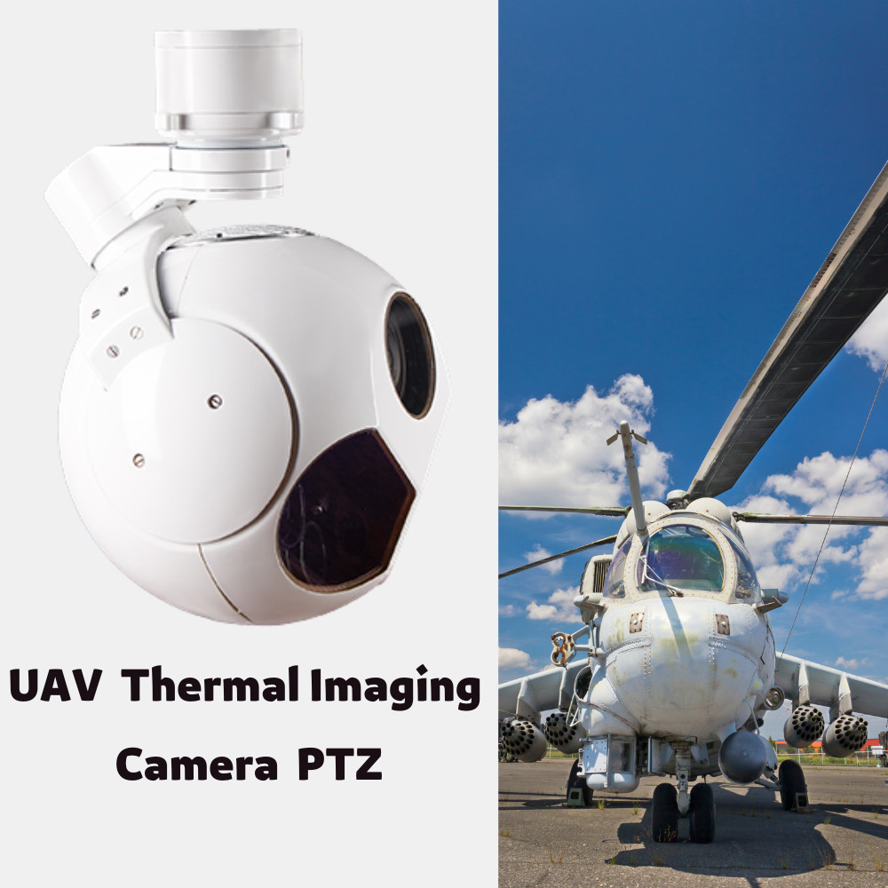 1KG Weight UAV Pod Monitoring Camera Uncooled Infrared Thermal Camera HXTS01DT