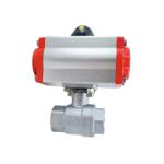 Manual Driving Mode Outlet Stainless Steel Pneumatic 2PC Ball Valve OEM
