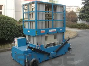 Quality Multi Mast One Man Lift 14M Aluminum Alloy Personnel Lift Platform 200kg Load wholesale