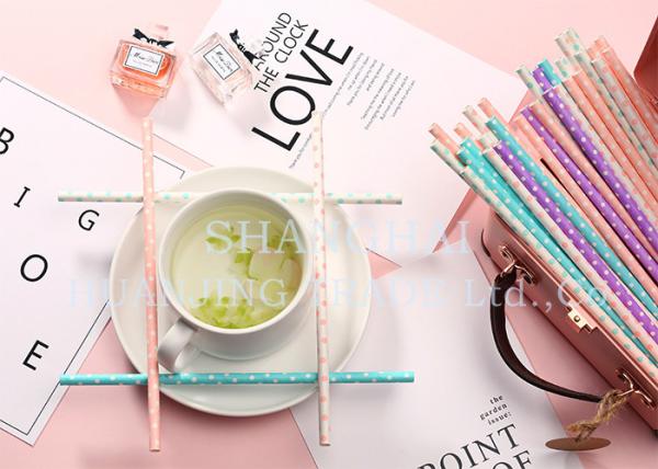 Juices Milkshake Smoothie Paper Straws BPA Free Eco Friendly Paper Drinking
