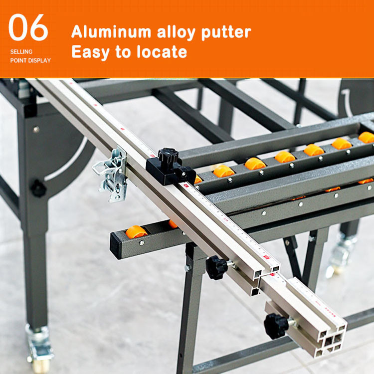 Melamine Sliding Table Panel Saw 5.4KW Portable Wood Cutting Machine