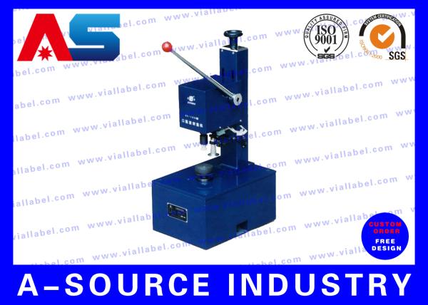 Black Stand Manual Vial Crimper Cap Sealer Machine 380v / 220v vial crimping