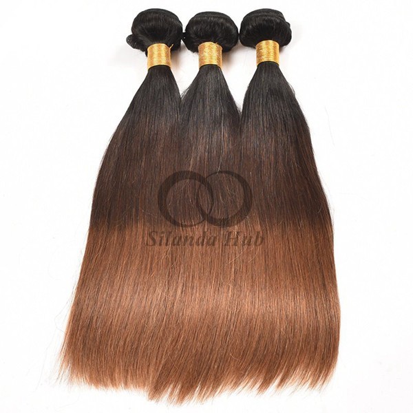 #T1B/4/30 Straight Remy Human Hair Bundles Sew In Weave Bundles Brazilian Bundle Deals