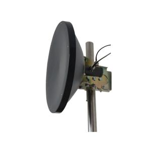 Quality 10dBi Gain White/Black Radome D5GHz IRECI Parabolic Telecommunication Horn Microwave Antenna wholesale