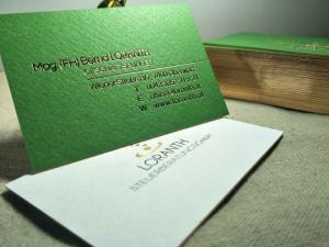 Quality Gold Foil Business Card Printing 700gsm wholesale