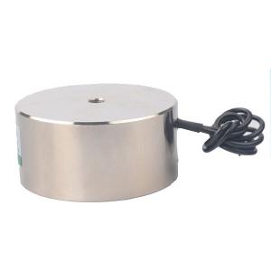 Quality 12V 24V DC Electromagnet Lift, Circular Electromagnets wholesale