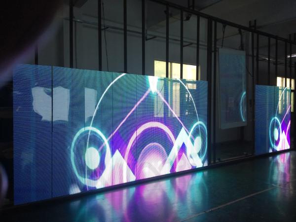 P3.91-7.81 Transparent AVOE LED Display For Building Glass Wall Lightweight for