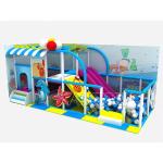 Blue Kids Ocean Theme Indoor Playground Equipment Water Proof