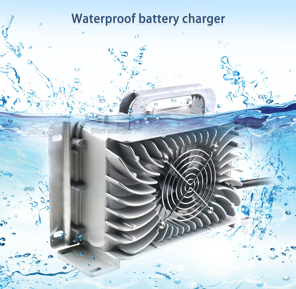 Smart yamaha waterproof golf cart charger 58.4V 18A lifepo4 48V 18A 20A lead acid btttery charger with yamaha plug