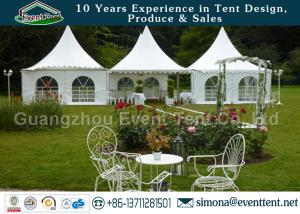 Quality Big Wedding Luxury Camping Tent Waterproof Square Roll Up Windows With Mosquito Net wholesale