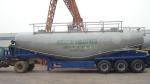 2 Axle 35cbm Cement Tanks Trucks And Trailers For Dry Powder Flour Transportatio