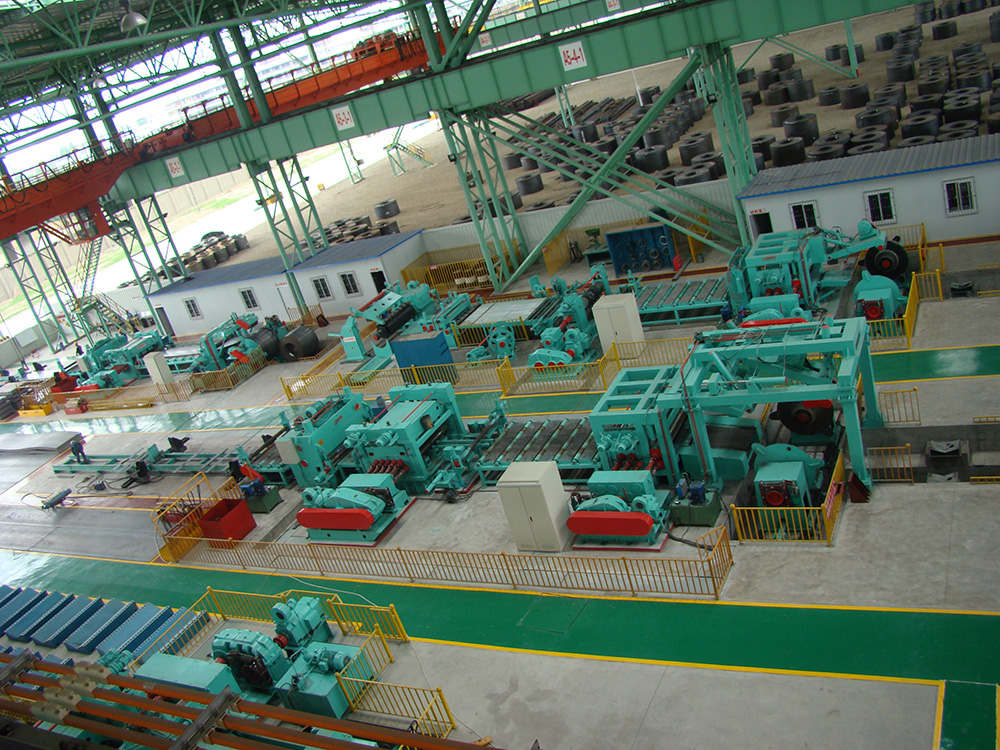Automatic Steel Slitting Machine For Metal Coil PLC Control