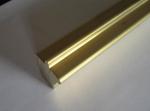 Anti Oxidation CuZn39Pb3 Solid Brass Lock Profiles High Hardness