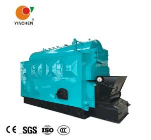 Quality Coal Biomass Fuel Horizontal Steam Boiler Blue With Automatic Slag Machine wholesale