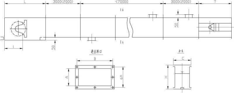 OEM Custom Flat Type Chain Plate Chip Removal Conveyor Transmission System