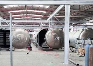 Quality 18-24 Hours Vacuum Lyo Freeze Dryer 100KG/Batch wholesale