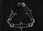 9cmx5.5cm Aluminium Alloy Metal Pipe Holder
